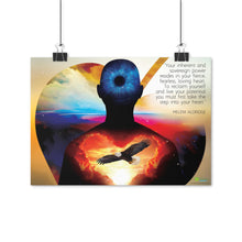 Load image into Gallery viewer, Poster - August Acceleration inspirational