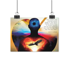 Load image into Gallery viewer, Poster - August Acceleration inspirational