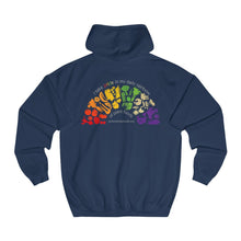 Load image into Gallery viewer, Clothing - Eat a Rainbow - Unisex College Hoodie (multiple colours) - shipped from UK