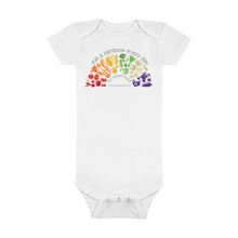 Load image into Gallery viewer, Kids clothes - Eat a Rainbow - Onesie® Organic Baby Bodysuit - shipped from USA