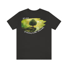 Load image into Gallery viewer, Clothing – 20th Anniversary - Unisex Short Sleeve Tee (multiple colours) - shipped from UK