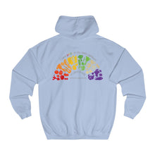 Load image into Gallery viewer, Clothing - Eat a Rainbow - Unisex College Hoodie (multiple colours) - shipped from UK