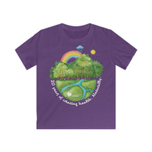 Load image into Gallery viewer, Kids clothes - 20th Anniversary - Softstyle Tee (multiple colours) - shipped from UK