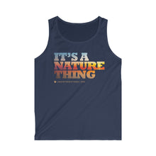 Load image into Gallery viewer, Clothing - It’s a Nature Thing - Men's Softstyle Tank Top (multiple colours) - shipped from UK