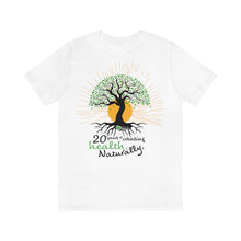 Load image into Gallery viewer, Clothing – 20th Anniversary - Unisex Short Sleeve Tee (multiple colours) - shipped from UK