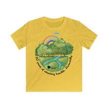 Load image into Gallery viewer, Kids clothes - 20th Anniversary - Softstyle Tee (multiple colours) - shipped from UK