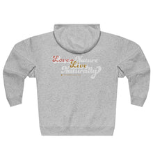 Load image into Gallery viewer, Clothing - Love Nature - Unisex Full Zip Hoodie (multiple colours) - shipped from UK