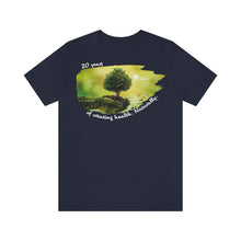 Load image into Gallery viewer, Clothing – 20th Anniversary - Unisex Short Sleeve Tee (multiple colours) - shipped from UK