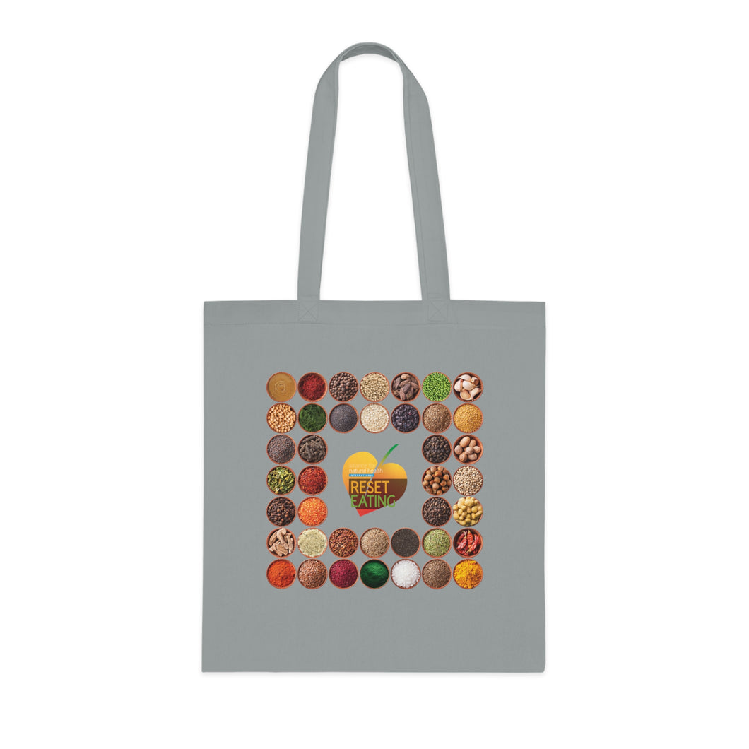 Bags - RESET EATING - Cotton Tote Bag - shipped from UK