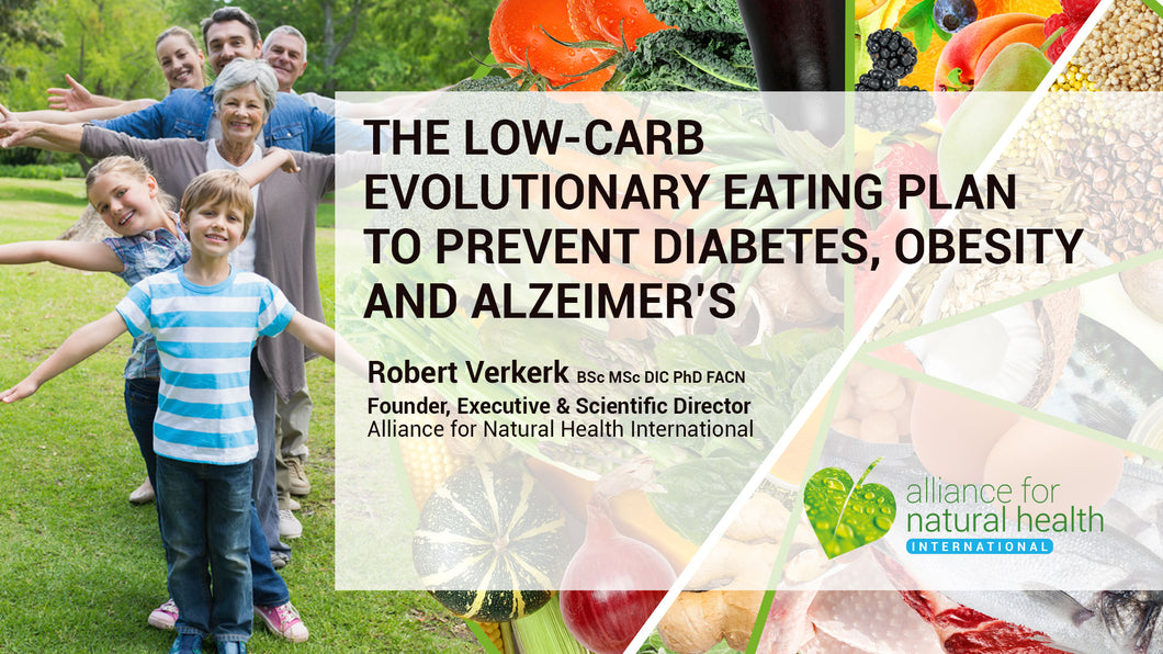 Presentation - The low-carb revolutionary eating plan to prevent diabetes, obesity & Alzheimer's