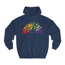 Load image into Gallery viewer, Clothing - Eat a Rainbow - Unisex College Hoodie (multiple colours) - shipped from UK
