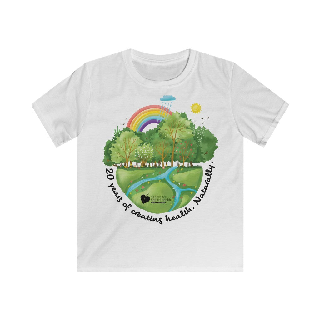 Kids clothes - 20th Anniversary - Softstyle Tee (multiple colours) - shipped from UK