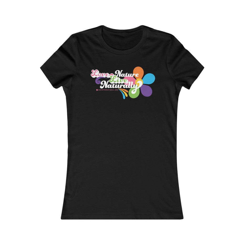Clothing - Love Nature - Women's Jersey Short Sleeve Tee (multiple colours) - shipped from UK