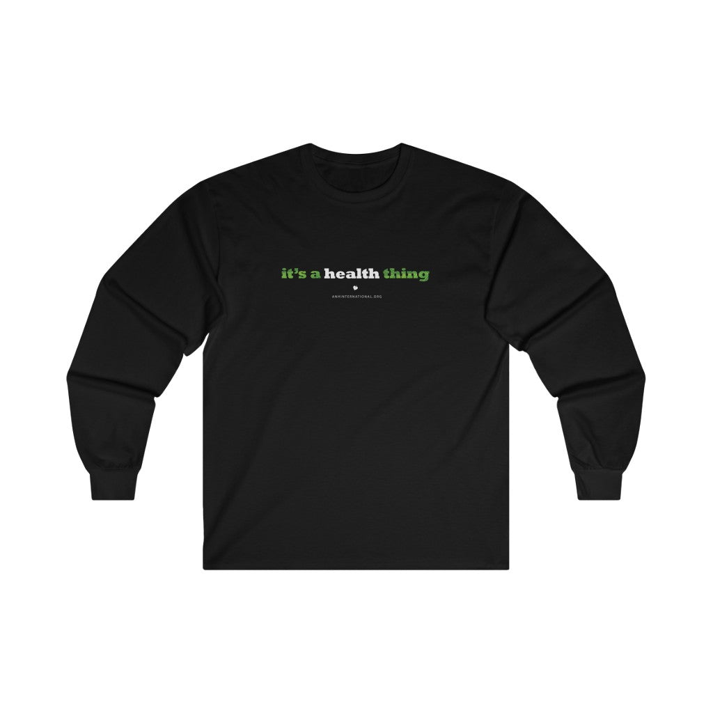 Clothing - It's a health thing - Ultra Cotton Long Sleeve Tee (multiple colours) - shipped from UK