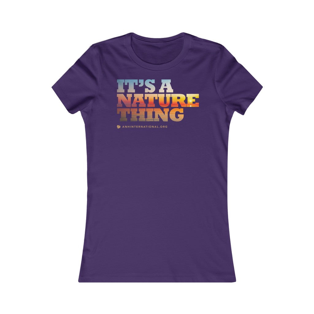 Clothing - It's a Nature Thing – Women’s Jersey Short Sleeve Tee (multiple colours) - shipped from UK